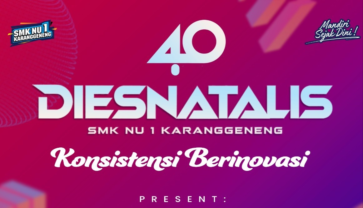 Perayaan Dies Natalis ke-40 Ramaikan SMK NU 1 Karanggeneng