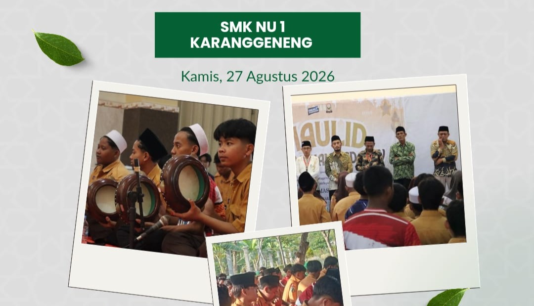Ziarah Maqbarah dan Peringatan Maulid Nabi Muhammad SAW di SMK NU 1 Karanggeneng